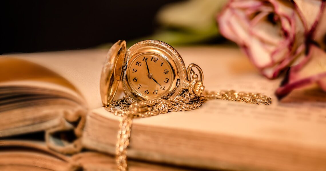 clock, ladies pocket watch, time